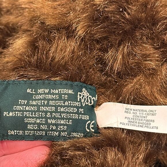 Russ Berrie AinsleyTeddy Bear Plush Stuffed Animal Soft Toy 14” Brown - Picture 8 of 10
